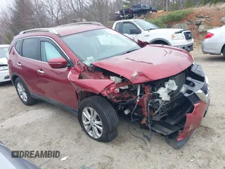 2015 Nissan Rogue SL z VIN 5N1AT2MV7FC768056, wystawiony jako IAAI lot #41907030 z przebiegiem 117 148 mil mil oraz . Historia ofert i sprzedaży dostępna na DreamBid. Obrazek 1.