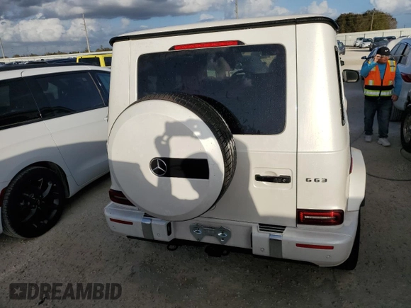 2021 Mercedes-Benz G 63 AMG with VIN W1NYC7HJ0MX371374, listed as a Copart auction lot 74623434 with 37,901 mi miles and Salvage Title. Bid and sale history available at DreamBid. Image 6.