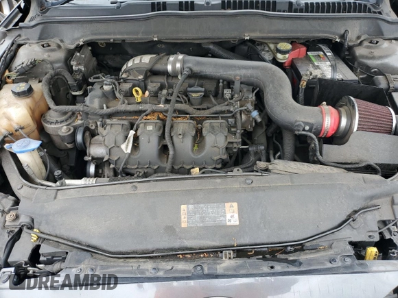 2016 Ford Fusion Titanium with VIN 3FA6P0D98GR221070, listed as a Copart auction lot 59518665 with Not provided miles and Salvage title. Bid and sale history available at DreamBid. Image 11.