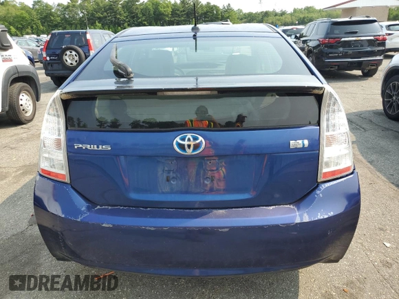2011 Toyota Prius I z VIN JTDKN3DU8B5317166, wystawiony jako Copart lot #60818235 z przebiegiem 243 583 mil mil oraz Czysty tytuł • Clean title. Historia ofert i sprzedaży dostępna na DreamBid. Obrazek 7.