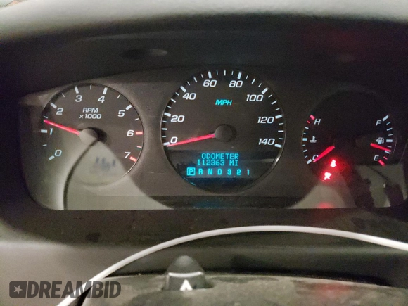 2008 Chevrolet Impala LS with VIN 2G1WB58K481377902, listed as a Copart auction lot 41485495 with 112,363 mi miles and Salvage Title. Bid and sale history available at DreamBid. Image 9.