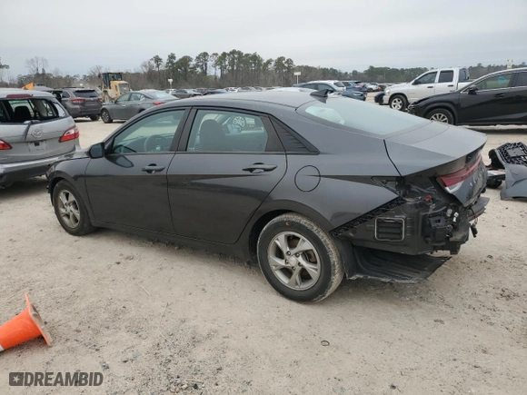 2021 Hyundai Elantra SE with VIN 5NPLL4AG4MH049458, listed as a Copart auction lot 45358155 with 58,475 mi miles and Salvage Title. Bid and sale history available at carsss.com. Image 2.
