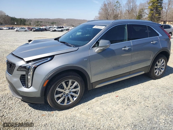 2023 Cadillac XT4 FWD Premium Luxury with VIN 1GYFZCR42PF170188, listed as a Copart auction lot 48849355 with 48,810 mi miles and Salvage Title. Bid and sale history available at carsss.com. Image 1.