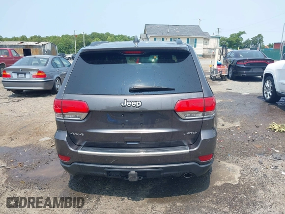 2016 Jeep Grand Cherokee Limited with VIN 1C4RJFBG8GC422740, listed as a IAAI auction lot 42365174 with 95,013 mi miles and . Bid and sale history available at DreamBid. Image 16.
