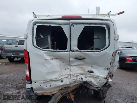 2020 Ford Transit Cargo z VIN 1FTBR1Y86LKA30515, wystawiony jako IAAI lot #41441522 z przebiegiem 84 331 mil mil oraz . Historia ofert i sprzedaży dostępna na DreamBid. Obrazek 16.