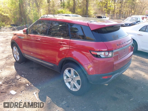 2012 Land Rover Range Rover Evoque Pure Premium with VIN SALVR2BGXCH618555, listed as a IAAI auction lot 42042064 with 92,283 mi miles. Bid and sale history available at carsss.com. Image 3.