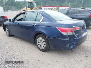2011 Honda Accord LX with VIN 1HGCP2F37BA014384, listed as a IAAI auction lot 42423636 with 318,867 mi miles and . Bid and sale history available at DreamBid. Image 3.