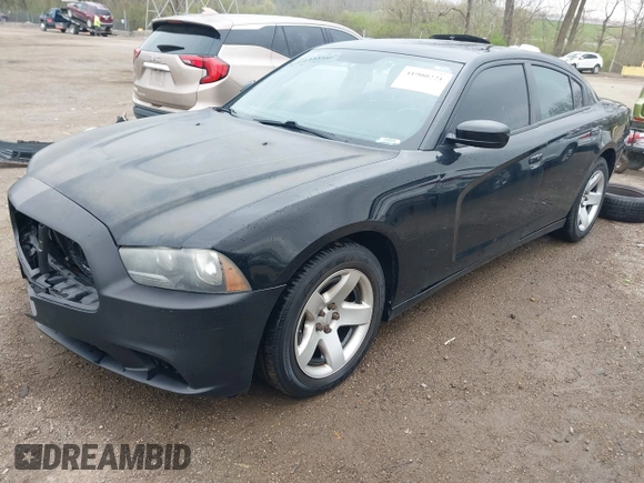 2013 Dodge Charger Police with VIN 2C3CDXAT8DH544352, listed as a IAAI auction lot 41900221 with 240,088 mi miles and . Bid and sale history available at carsss.com. Image 2.