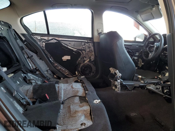 2023 Infiniti Q50 Luxe with VIN JN1EV7BP9PM510525, listed as a Copart auction lot 47134914 with Not Provided miles and Non Repairable. Bid and sale history available at DreamBid. Image 10.