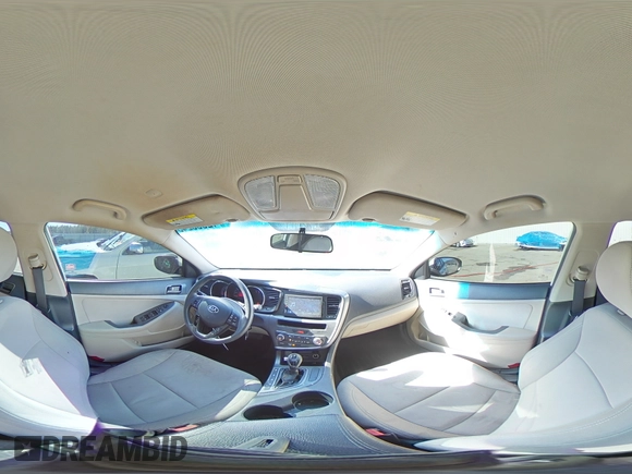 2013 Kia Optima LX with VIN KNAGM4A72D5359748, listed as a Copart auction lot 42993245 with 164,420 mi miles and Salvage Title. Bid and sale history available at carsss.com. Image 12.