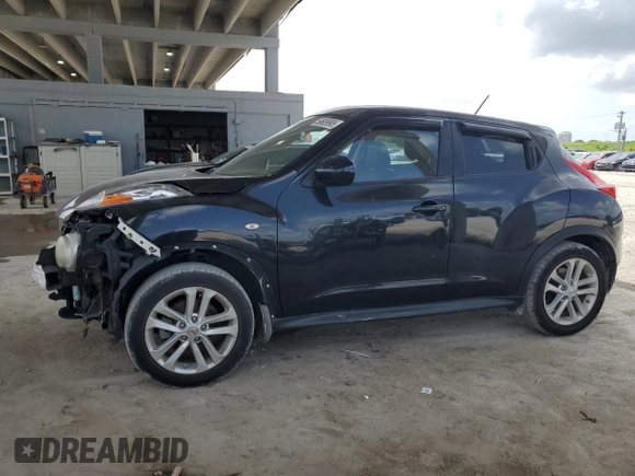 2013 Nissan Juke SL z VIN JN8AF5MV9DT222244, wystawiony jako Copart lot #59609995 z przebiegiem 169 024 mil mil oraz Szkoda całkowita • Salvage title. Historia ofert i sprzedaży dostępna na DreamBid. Obrazek 1.