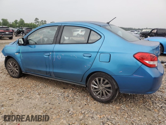 2019 Mitsubishi Mirage ES z VIN ML32F3FJ5KHF05583, wystawiony jako Copart lot #55788495 z przebiegiem 74 712 mil mil oraz Szkoda całkowita • Salvage title. Historia ofert i sprzedaży dostępna na DreamBid. Obrazek 2.
