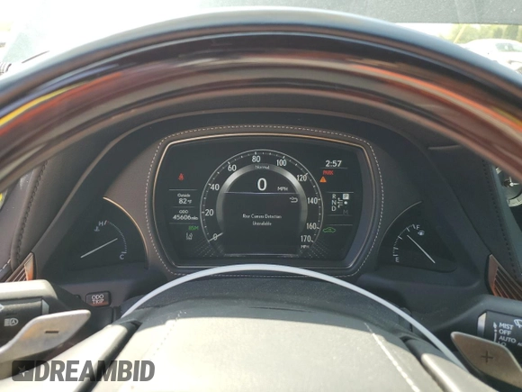 2019 Lexus LS 500 с VIN JTHB51FFXK5009207, выставлен на аукционе Copart как лот 50726735 с пробегом 45 606 миль миль и Списание • Salvage title. История ставок и продаж доступна на DreamBid. Изображение 9.