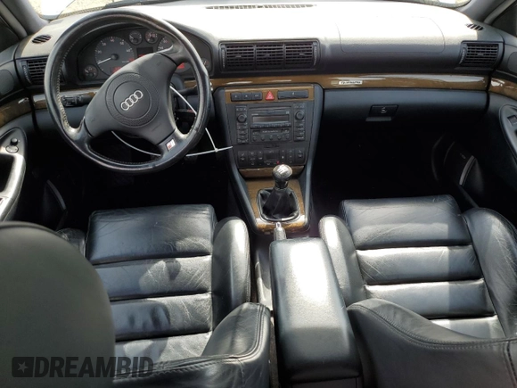 2001 Audi S4 with VIN WAURD68D91A045162, listed as a Copart auction lot 52643245 with 175,863 mi miles and Clean Title. Bid and sale history available at carsss.com. Image 8.