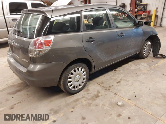 2008 Toyota Matrix STD with VIN 2T1KR32EX8C712476, listed as a IAAI auction lot 41505939 with 251,376 mi miles and . Bid and sale history available at DreamBid. Image 4.