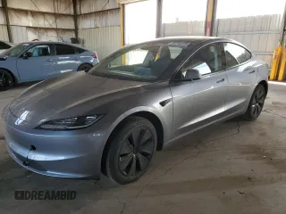 2025 Tesla Model 3 Long Range with VIN 5YJ3E1EB8SF922812, listed as a Copart auction lot 48794645 with 1,731 mi miles and Salvage Title. Bid and sale history available at DreamBid. Image 1.