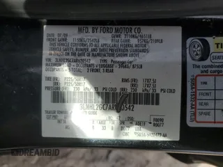 2010 Lincoln MKZ with VIN 3LNHL2GC7AR620542, listed as a Copart auction lot 51484325 with 68,438 mi miles and Salvage Title. Bid and sale history available at carsss.com. Image 13.
