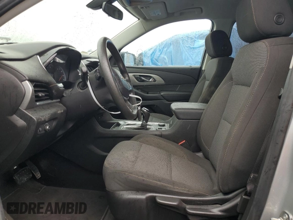 2019 Chevrolet Traverse LS with VIN 1GNERFKW8KJ295899, listed as a Copart auction lot 69132104 with 91,530 mi miles and Salvage Title. Bid and sale history available at carsss.com. Image 7.