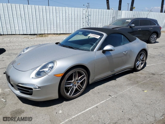 2013 Porsche 911 Carrera S with VIN WP0CB2A92DS155904, listed as a Copart auction lot 63108934 with 79,408 mi miles and Salvage Title. Bid and sale history available at carsss.com. Image 1.
