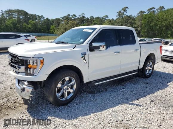 2023 Ford F-150 XL with VIN 1FTEW1CP5PFD17461, listed as a Copart auction lot 51911735 with 27,427 mi miles and Salvage Title. Bid and sale history available at carsss.com. Image 1.
