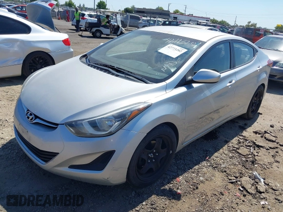2016 Hyundai Elantra SE with VIN 5NPDH4AE2GH708811, listed as a IAAI auction lot 42773202 with 107,362 mi miles and . Bid and sale history available at DreamBid. Image 2.