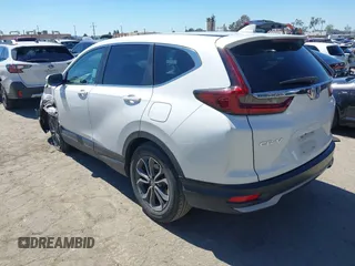 2020 Honda CR-V EX with VIN 2HKRW1H54LH422078, listed as a IAAI auction lot 41865889 with 34,513 mi miles and . Bid and sale history available at carsss.com. Image 3.