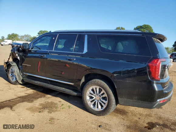 2022 GMC Yukon XL SLT with VIN 1GKS2GKD3NR189584, listed as a Copart auction lot 72789014 with 95,287 mi miles and Salvage Title. Bid and sale history available at carsss.com. Image 2.