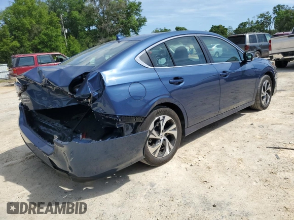 2022 Subaru Legacy Premium с VIN 4S3BWAD61N3020582, выставлен на аукционе Copart как лот 51466395 с пробегом 17 841 миль миль и Списание • Salvage title. История ставок и продаж доступна на DreamBid. Изображение 3.