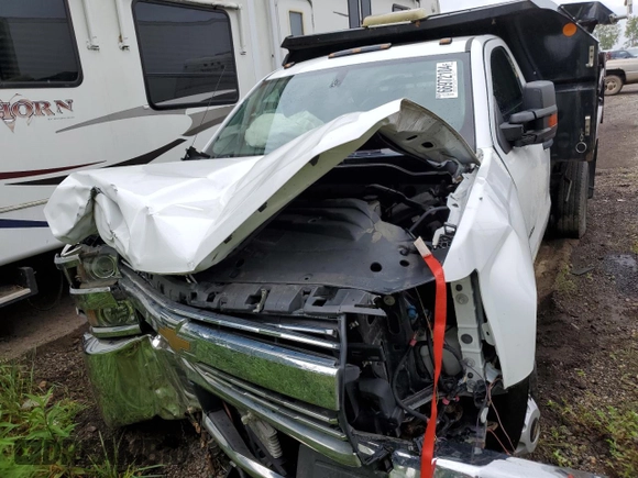 2017 Chevrolet Silverado 3500HD Work Truck with VIN 1GB3KYCG8HZ250340, listed as a Copart auction lot 66972104 with Not Provided miles and Clean Title. Bid and sale history available at DreamBid. Image 5.