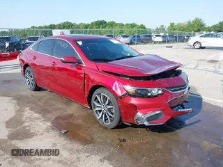 2018 Chevrolet Malibu LT with VIN 1G1ZD5ST4JF262546, listed as a IAAI auction lot 42466818 with 69,600 mi miles and . Bid and sale history available at DreamBid. Image 1.