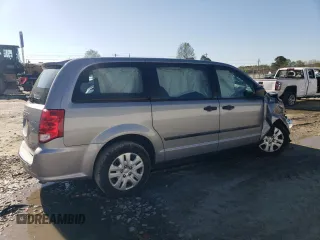 2014 Dodge Grand Caravan American Value with VIN 2C4RDGBG4ER163374, listed as a Copart auction lot 53212795 with Not Provided miles and Salvage Title. Bid and sale history available at DreamBid. Image 3.