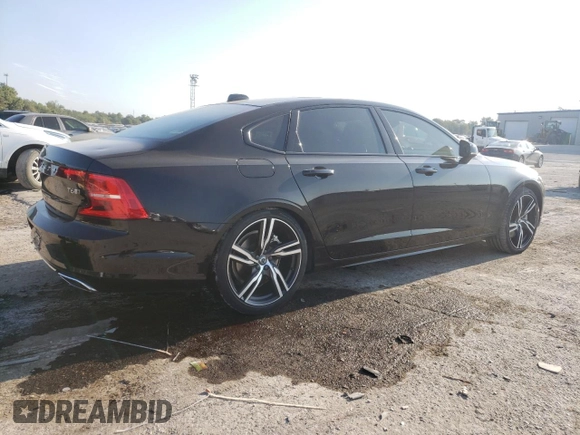 2020 Volvo S90 R-Design with VIN LVYA22MT9LP149719, listed as a Copart auction lot 65997543 with 21,229 mi miles. Bid and sale history available at carsss.com. Image 3.