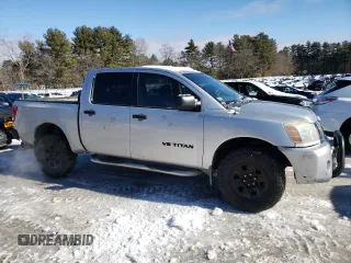 2005 Nissan Titan SE with VIN 1N6AA07B15N532874, listed as a Copart auction lot 45652795 with 217,208 mi miles and Clean Title. Bid and sale history available at carsss.com. Image 4.