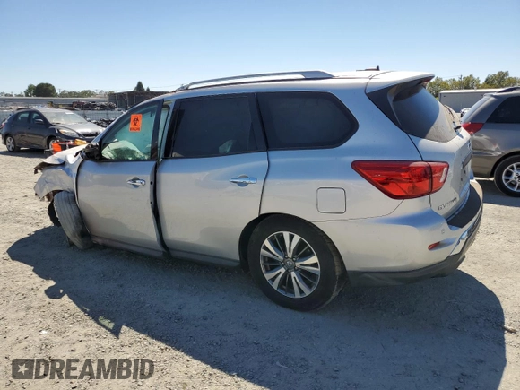 2018 Nissan Pathfinder Platinum with VIN 5N1DR2MM7JC642064, listed as a Copart auction lot 64602024 with Not provided miles and Salvage title. Bid and sale history available at DreamBid. Image 2.