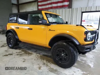 2022 Ford Bronco with VIN 1FMEE5DP1NLA92717, listed as a Copart auction lot 50623805 with 28,371 mi miles and Salvage title. Bid and sale history available at DreamBid. Image 4.