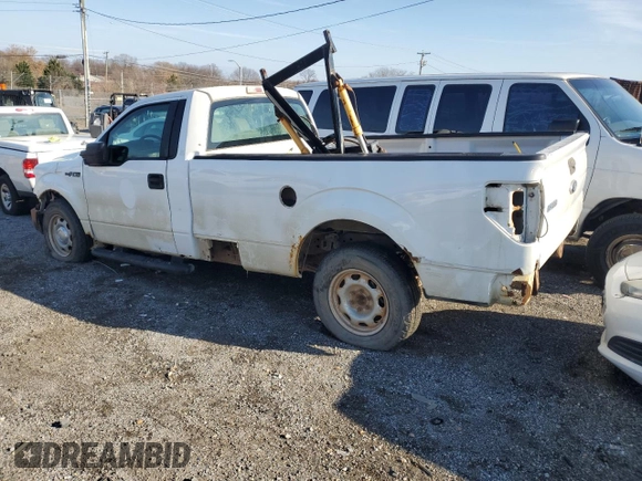 2013 Ford F-150 XL with VIN 1FTNF1EF8DKF54369, listed as a Copart auction lot 81632944 with 40,639 mi miles and Non repairable. Bid and sale history available at DreamBid. Image 2.