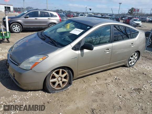 2009 Toyota Prius with VIN JTDKB20U597836506, listed as a IAAI auction lot 41869466 with 189,016 mi miles and . Bid and sale history available at DreamBid. Image 2.