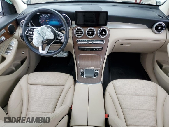 2022 Mercedes-Benz GLC 300 with VIN W1N0G8DB1NG078798, listed as a Copart auction lot 64029425 with 15,514 mi miles and Salvage title. Bid and sale history available at DreamBid. Image 8.