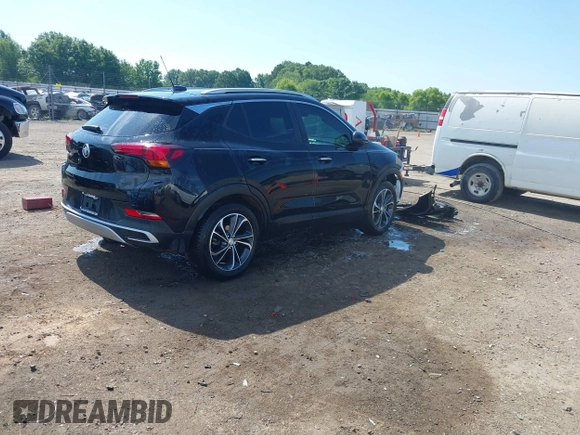2023 Buick Encore GX Select with VIN KL4MMDS28PB151947, listed as a IAAI auction lot 39680439 with 9,437 mi miles and . Bid and sale history available at DreamBid. Image 4.
