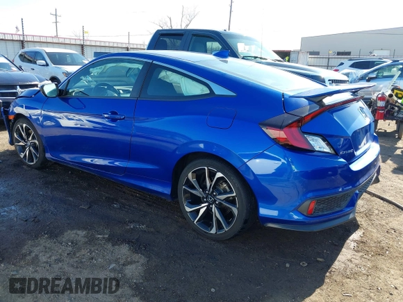 2017 Honda Civic Si with VIN 2HGFC3A51HH755194, listed as a IAAI auction lot 41433590 with 150,884 mi miles and . Bid and sale history available at DreamBid. Image 3.