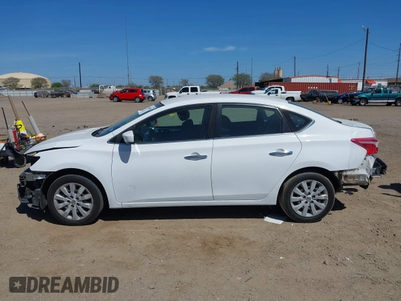 2019 Nissan Sentra S with VIN 3N1AB7AP2KY303215, listed as a IAAI auction lot 41806858 with 97,971 mi miles. Bid and sale history available at carsss.com. Image 14.
