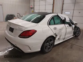 2020 Mercedes-Benz C 300 with VIN W1KWF8EB8LR582243, listed as a IAAI auction lot 41353781 with 22,015 mi miles and . Bid and sale history available at DreamBid. Image 4.