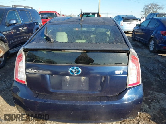 2013 Toyota Prius One with VIN JTDKN3DU4D1649342, listed as a IAAI auction lot 41075978 with 138,768 mi miles. Bid and sale history available at carsss.com. Image 16.