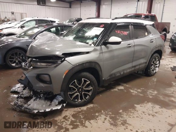 2023 Chevrolet TrailBlazer ACTIV with VIN KL79MSSL7PB080388, listed as a IAAI auction lot 41629280 with 25,870 mi miles and . Bid and sale history available at DreamBid. Image 17.