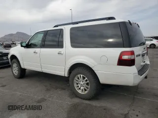 2014 Ford Expedition Max XLT z VIN 1FMJK1J55EEF63419, wystawiony jako Copart lot #62388985 z przebiegiem 181 246 mil mil oraz Czysty tytuł • Clean title. Historia ofert i sprzedaży dostępna na DreamBid. Obrazek 2.