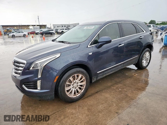 2018 Cadillac XT5 FWD with VIN 1GYKNARS8JZ110094, listed as a Copart auction lot 60626465 with 120,043 mi miles and Salvage title. Bid and sale history available at DreamBid. Image 1.