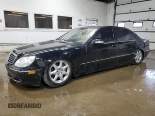 2004 Mercedes-Benz S 430 with VIN WDBNG83J64A405380, listed as a Copart auction lot 48613625 with 128,042 mi miles and Clean Title. Bid and sale history available at DreamBid. Image 1.