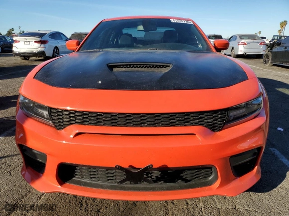 2021 Dodge Charger Scat Pack Widebody with VIN 2C3CDXGJ6MH500873, listed as a Copart auction lot 41539735 with 28,610 mi miles and Salvage Title. Bid and sale history available at carsss.com. Image 5.
