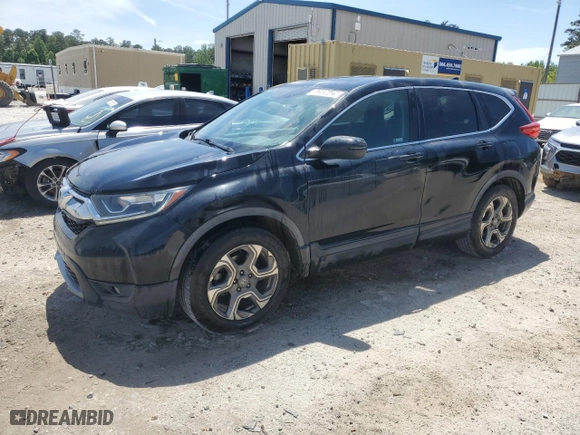 2019 Honda CR-V EX with VIN 5J6RW1H58KA005918, listed as a Copart auction lot 53936425 with 129,393 mi miles and Clean Title. Bid and sale history available at carsss.com. Image 1.