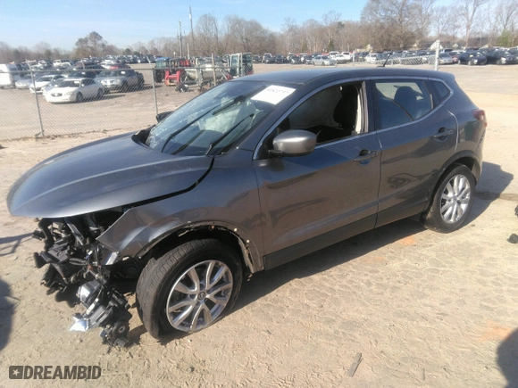 2021 Nissan Rogue Sport S with VIN JN1BJ1AW5MW438209, listed as a IAAI auction lot 41822737 with 102,706 mi miles. Bid and sale history available at carsss.com. Image 22.